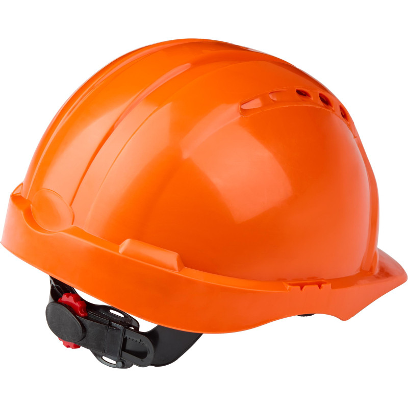 Каска Эталон оранжевая с храповиком
