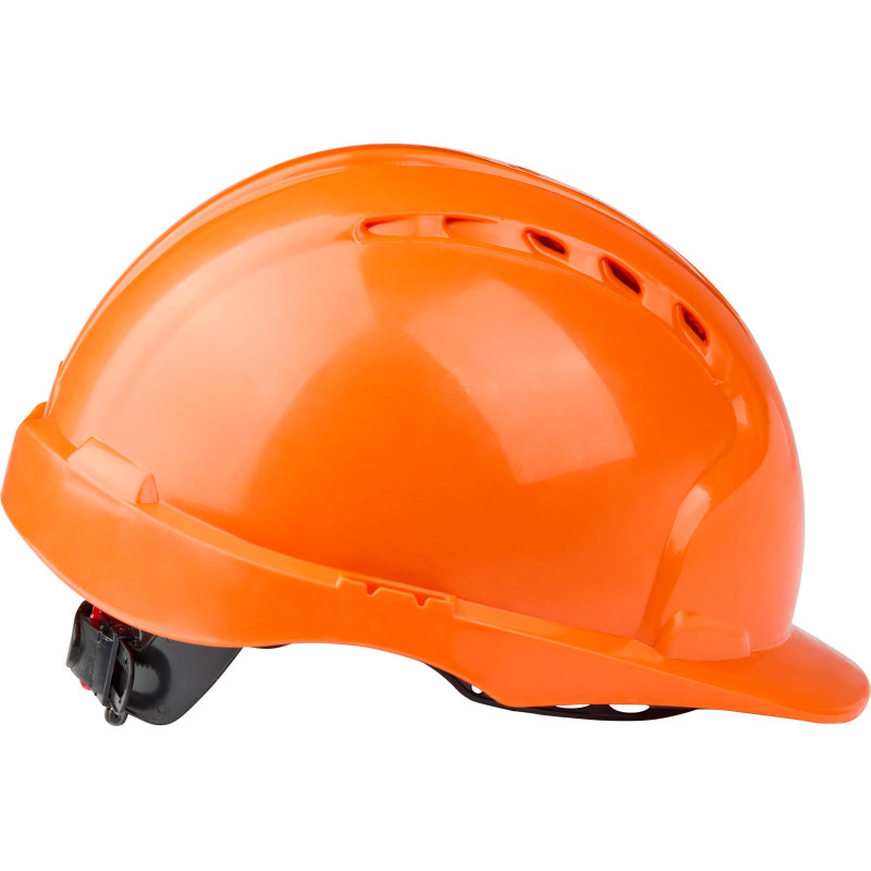 Каска Эталон оранжевая с храповиком