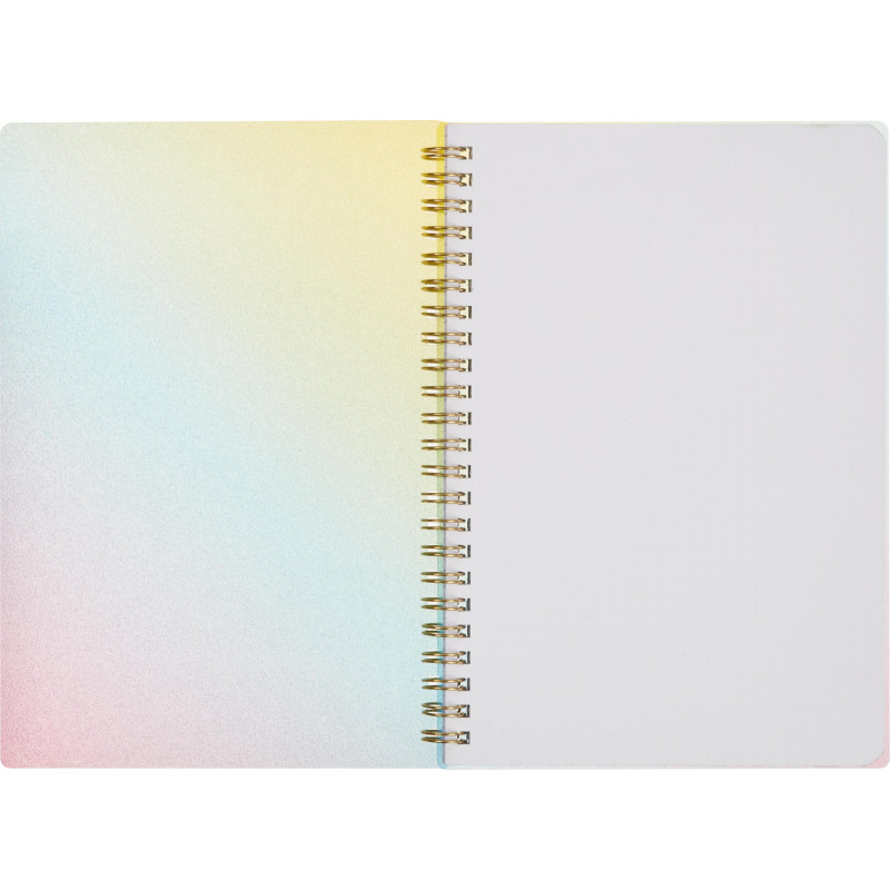 Бизнес-тетрадь Attache Selection Rainbow A5 80л,клетка,спираль145х208мм