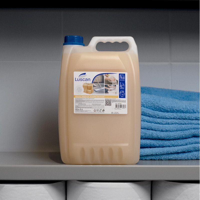 Мыло жидкое Luscan хозяйственное 5 л канистра