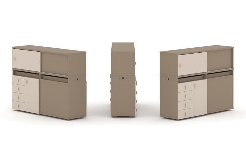 Estetica Набор №18. Тумба двойная+низкая надставка ES.NB.2N-18 Латте/Капучино 1500*410*1135 Estetica Набор №18. Тумба двойная+низкая надставка ES.NB.2N-18 Латте/Капучино 1500*410*1135