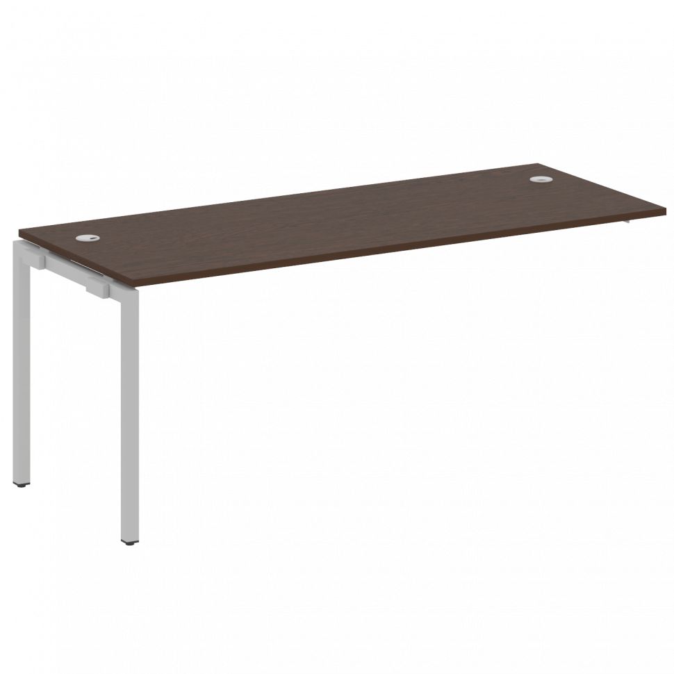 Metal System Quattro Проходной элемент рабочей станции на П-образном м/к 40БП.ПРС-СП-1.5 Венге Цаво/ Metal System Quattro Проходной элемент рабочей станции на П-образном м/к 40БП.ПРС-СП-1.5 Венге Цаво/