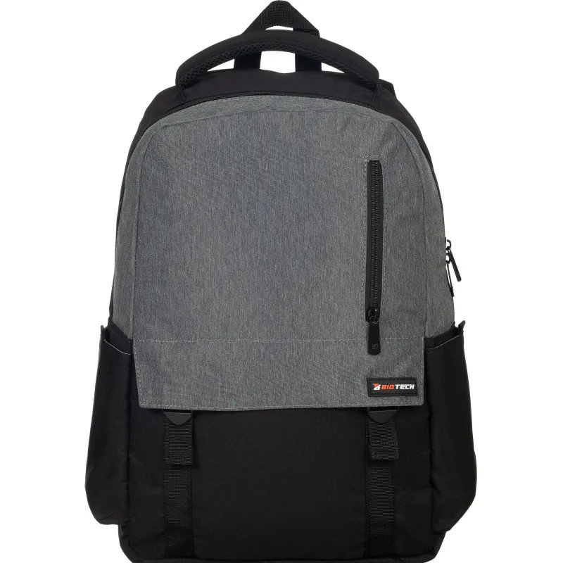 Рюкзак для ноутбука BigTech Special 15.6 LBP-BT-02BKGR, черно-серый