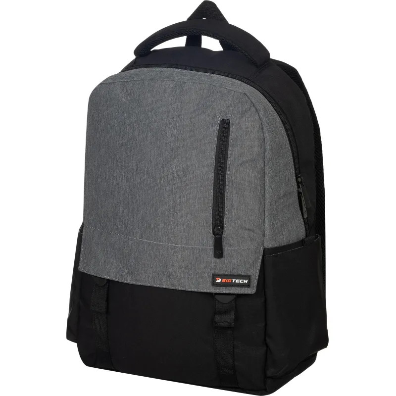 Рюкзак для ноутбука BigTech Special 15.6 LBP-BT-02BKGR, черно-серый