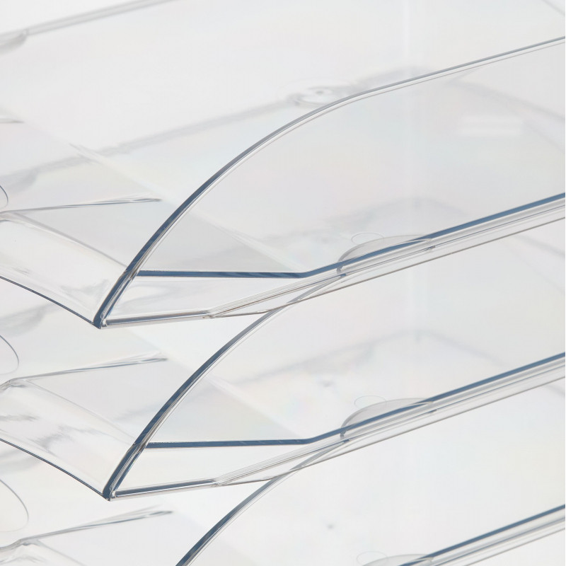 Лоток горизонтальный Attache 4шт/уп прозрачный тд_у