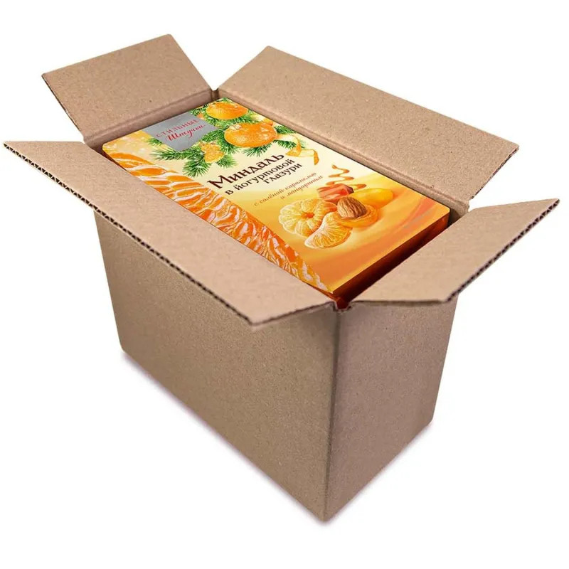 Миндаль драже Стильные штучки в сол карам, йогурт глазури с мандарином 120г