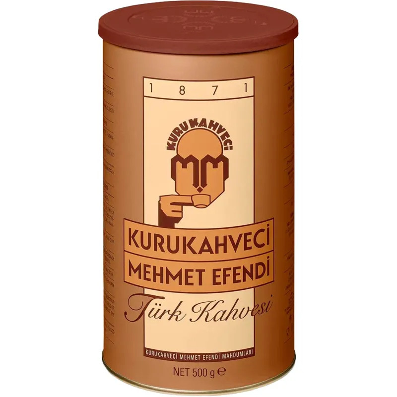Кофе молотый Kurukahveci Mehmet Efendi турецкий ж/б 500г