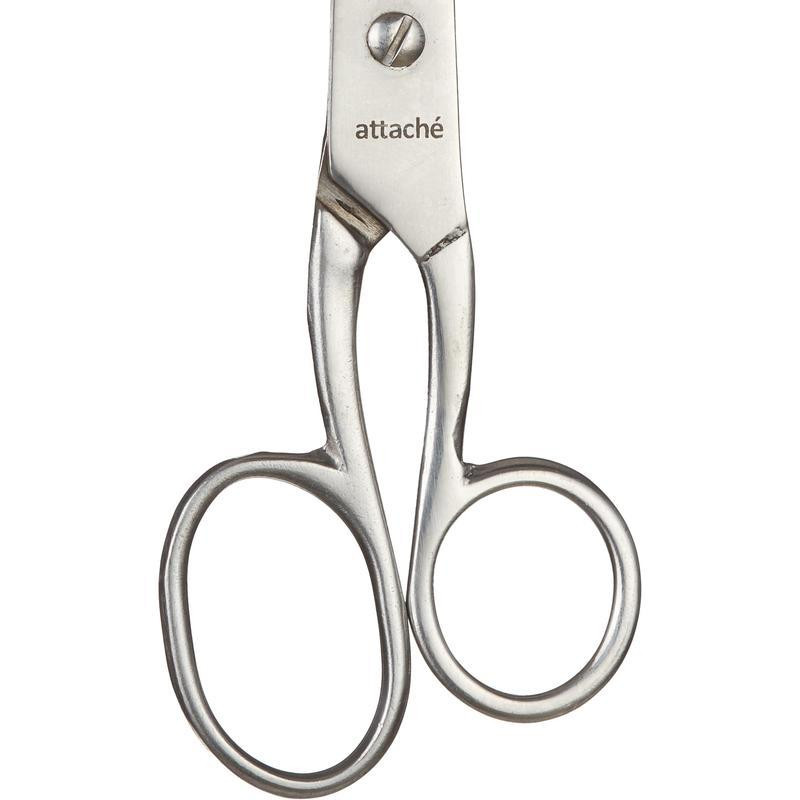 Ножницы Attache Metal 155 мм, ассиметричные ручки,цельнометаллические