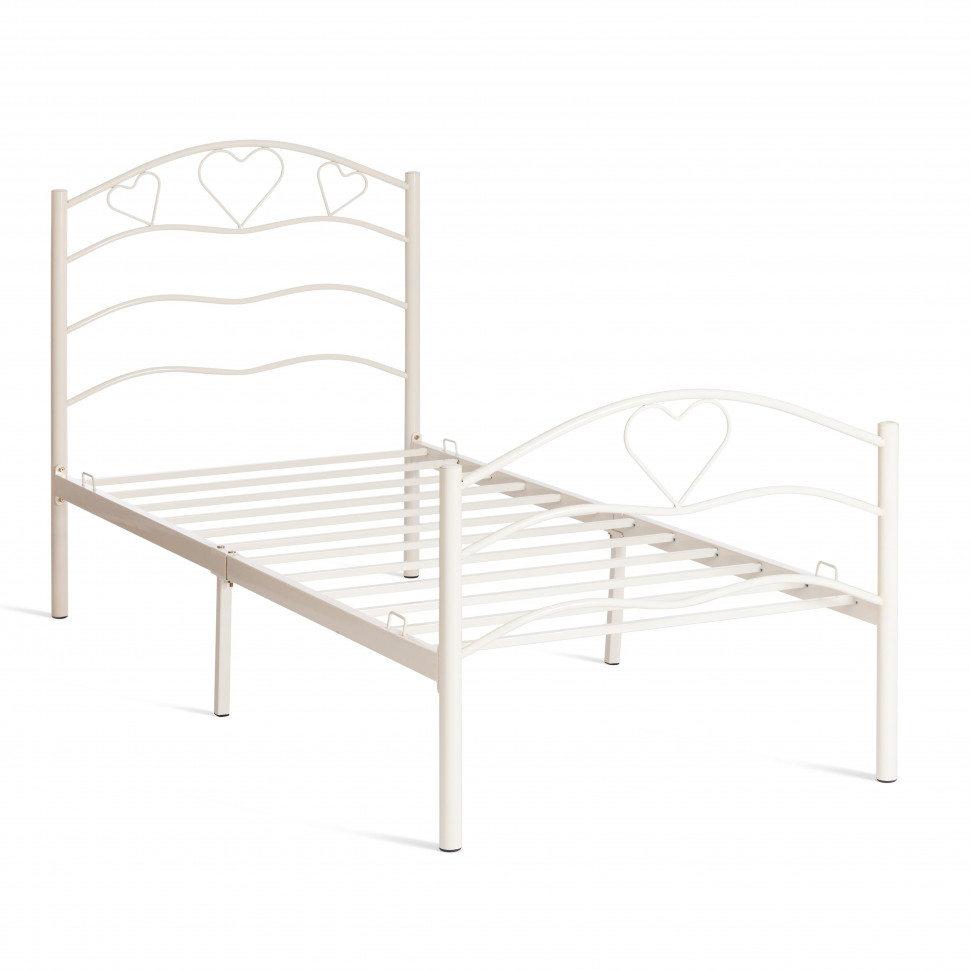 Кровать ROXIE 90*200 см (Single bed), белый (White)