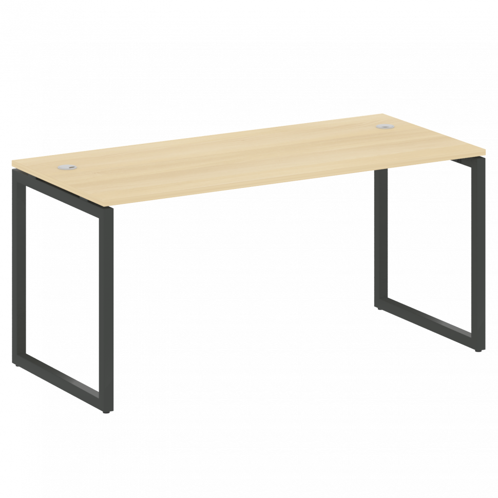 Metal System Quattro Стол письменный на О-образном м/к 40БО.СП-4 Акация Лорка/Металл Антрацит 1600*7 Metal System Quattro Стол письменный на О-образном м/к 40БО.СП-4 Акация Лорка/Металл Антрацит 1600*7