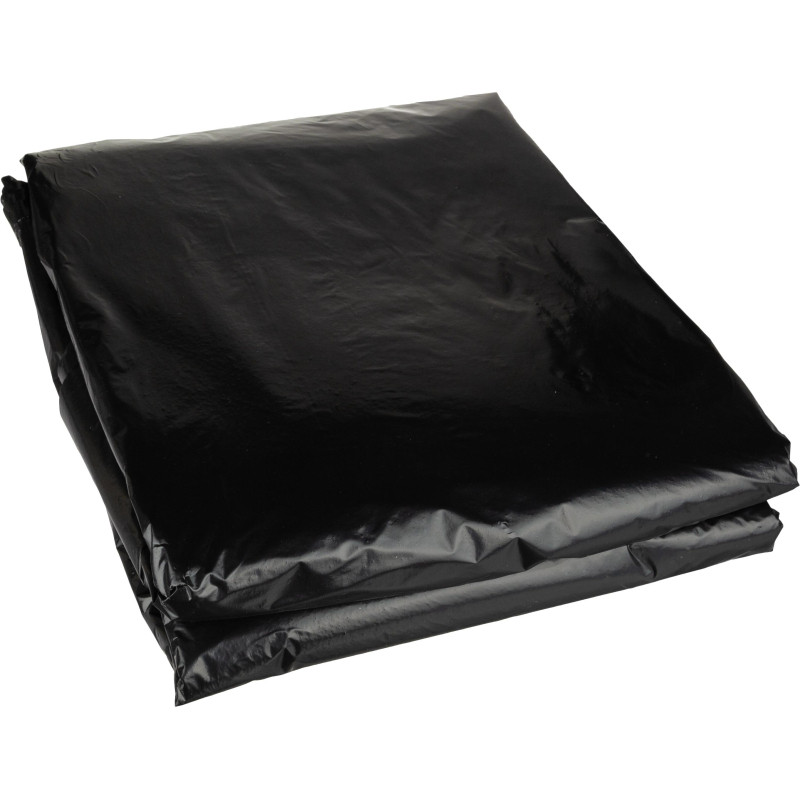 Мешки для мусора ПВД 200л 40мкм 50шт/уп черные 90х130см Luscan