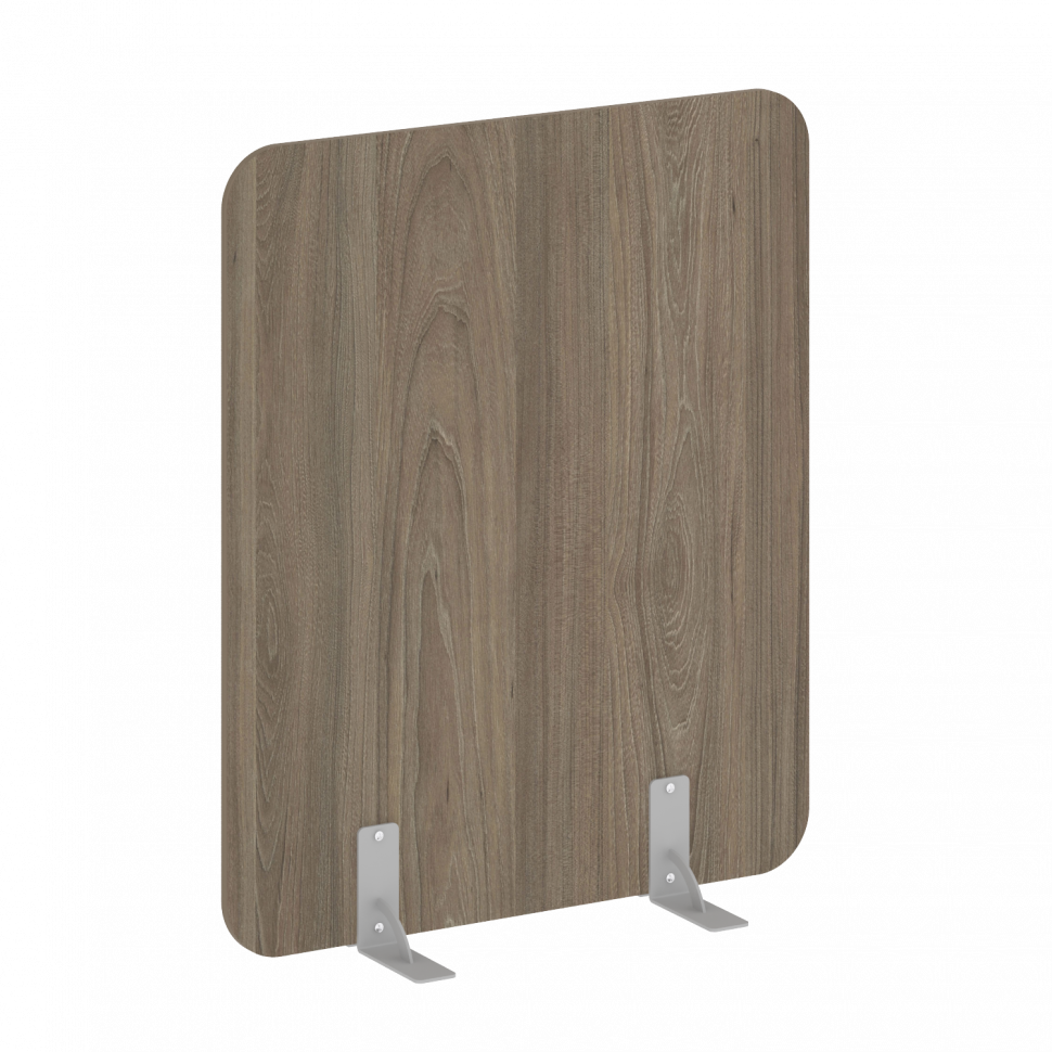 R-line Перегородки на металлических опорах на фетровых подпятниках DP.F-100-120 Вяз Благородный/Мета