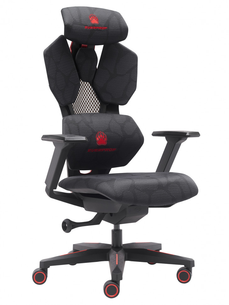 Геймерское кресло Everprof Tiger (Тайгер) Сетка Черный