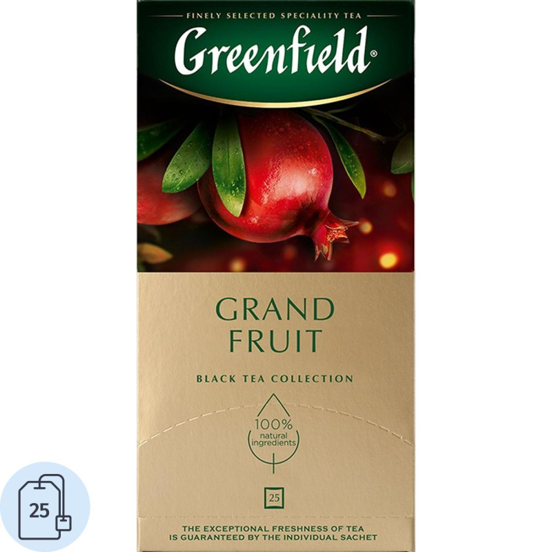 Чай Greenfield Grand Fruit черн., 25пак