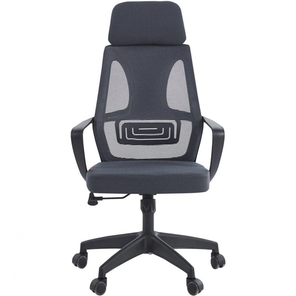 Кресло VT_Chairman CH636 черный пластик, темно-серый