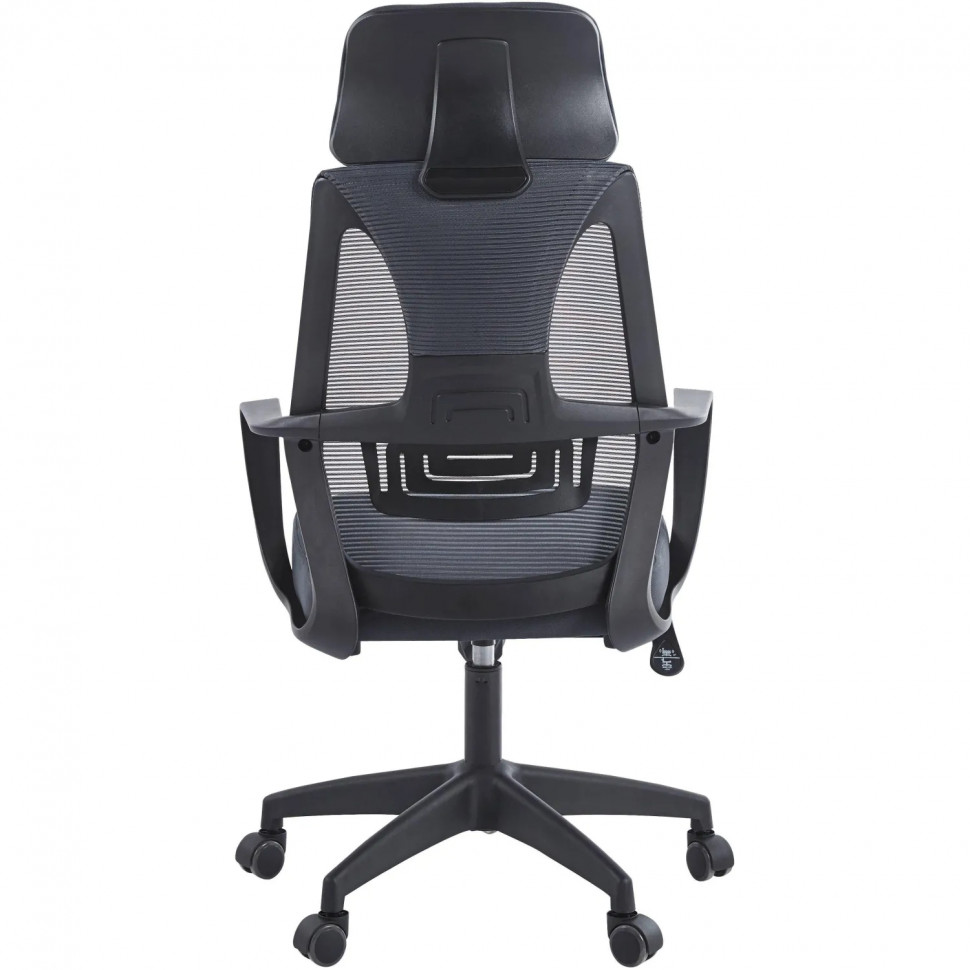 Кресло VT_Chairman CH636 черный пластик, темно-серый