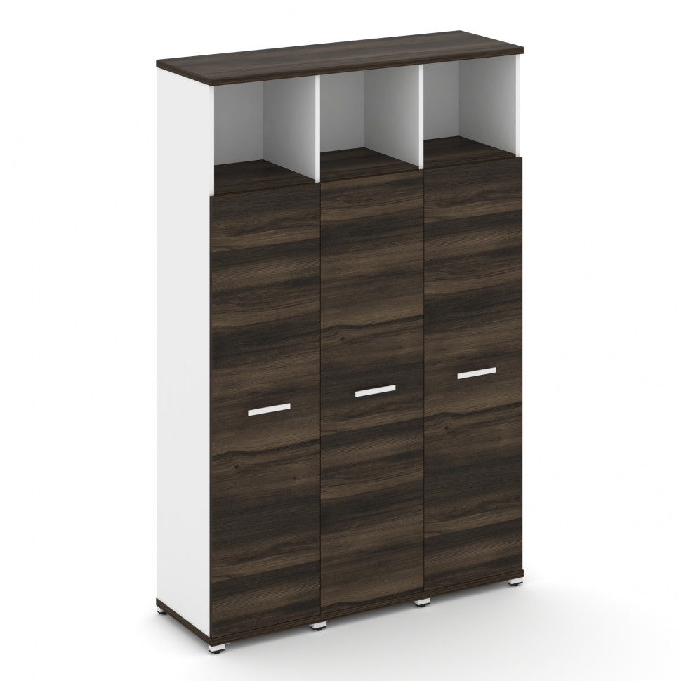 Concept Шкаф 3 узкие секции, 5 ниш CN.STU-536 W Дуб Мали/Белый Бриллиант/Металл Белый 1252*420*1922 Concept Шкаф 3 узкие секции, 5 ниш CN.STU-536 W Дуб Мали/Белый Бриллиант/Металл Белый 1252*420*1922