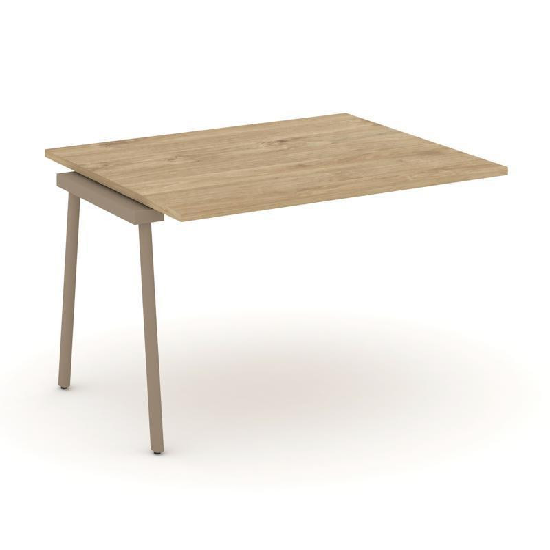 Estetica Проходной наборный элемент перег. стола ES.NPRG-1.2-P Тиквуд Светлый/Металл Латте 1180*980* Estetica Проходной наборный элемент перег. стола ES.NPRG-1.2-P Тиквуд Светлый/Металл Латте 1180*980*