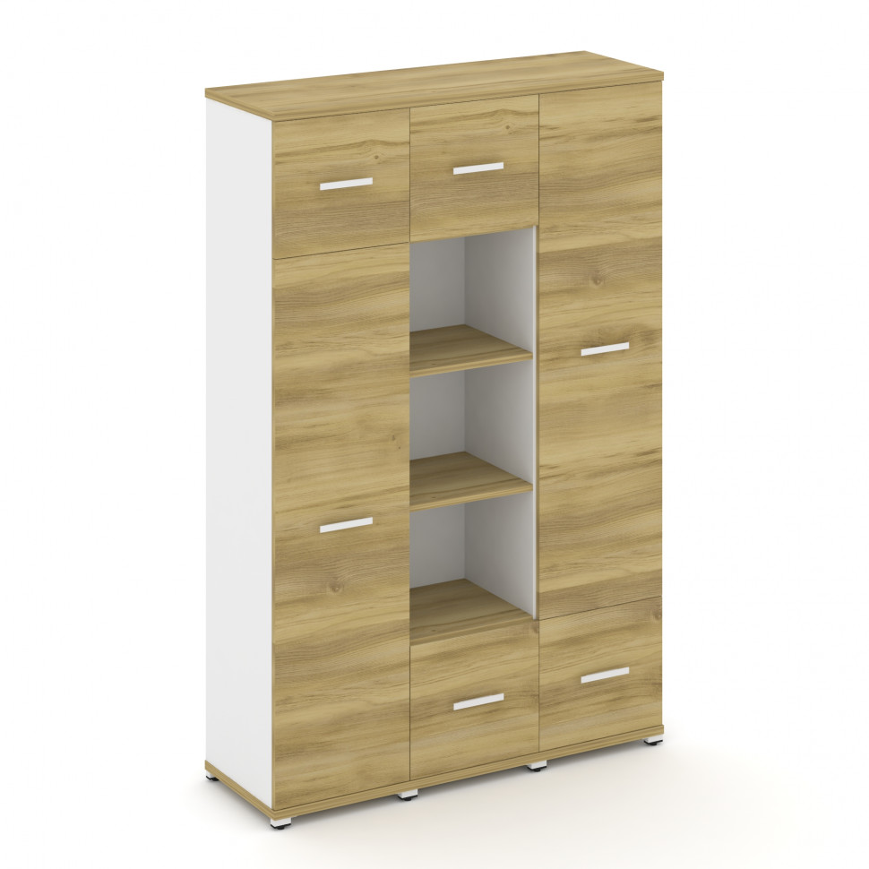 Concept Набор №531.U CN.STUN-531 W Дуб Винченцо/Белый Бриллиант/Металл Белый 1252*420*1922 Concept Набор №531.U CN.STUN-531 W Дуб Винченцо/Белый Бриллиант/Металл Белый 1252*420*1922