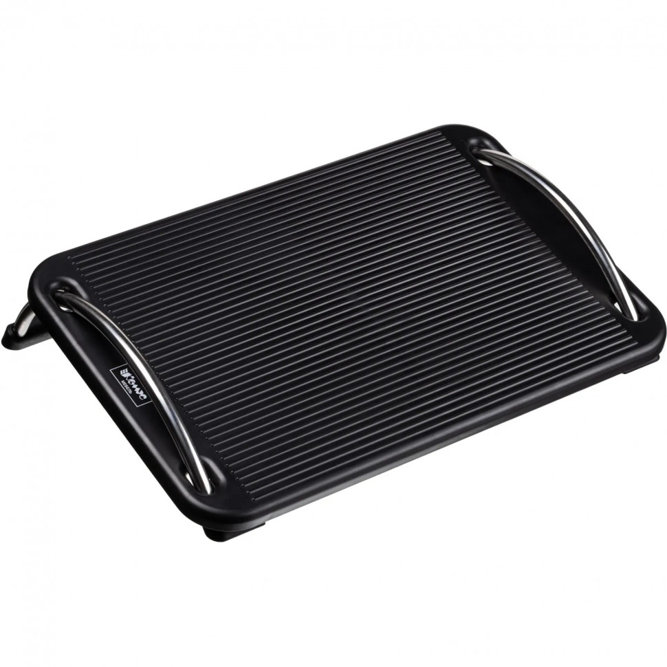 Подставка для ног Комус Мебель F6032,(11974080) 43,5x10,5x33,пласт.,чер