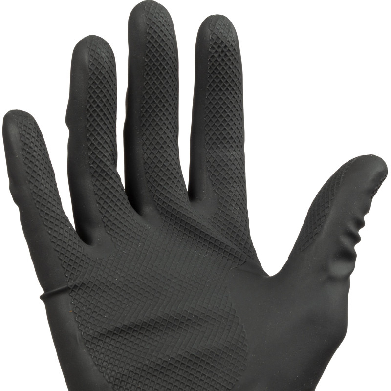 Перчатки защитные латекс,черный Manipula КЩС-2 (L-U-032/CG-943) р.8-8,5