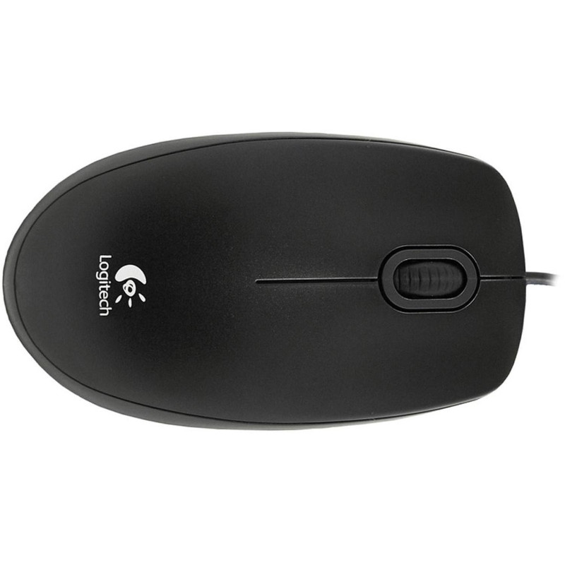 Мышь компьютерная Logitech B100 Optical Mouse USB (910-003357)
