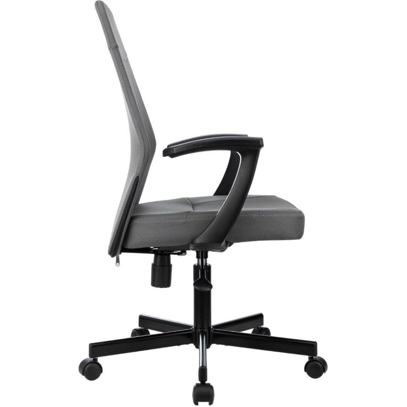 Кресло VB_EChair 224 PPU серый Neo Grey металл