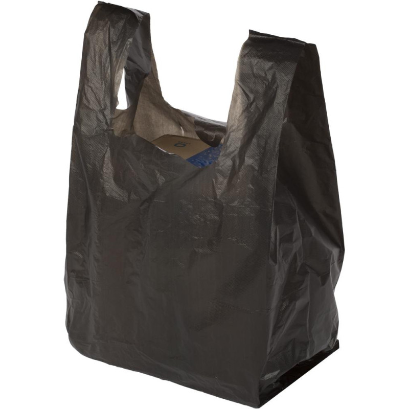 Пакет-майка УСИЛЕННЫЙ,ПНД, 40+18x70см,черный,30мкм, 100 шт/уп Пакет-майка УСИЛЕННЫЙ,ПНД, 40+18x70см,черный,30мкм, 100 шт/уп