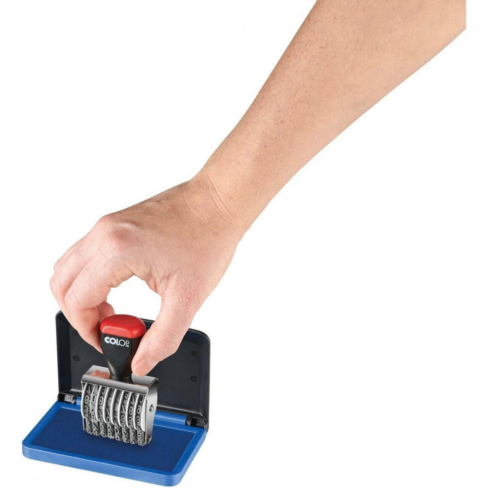 Датер ручной Colop 5мм, месяц цифрами, 05000 Bank