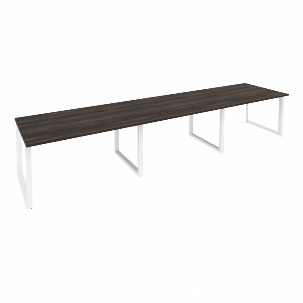 Onix Стол переговорный O.MO-PRG-3.3 Дуб Мали/Металл Белый 4140*980*750 Onix Стол переговорный O.MO-PRG-3.3 Дуб Мали/Металл Белый 4140*980*750