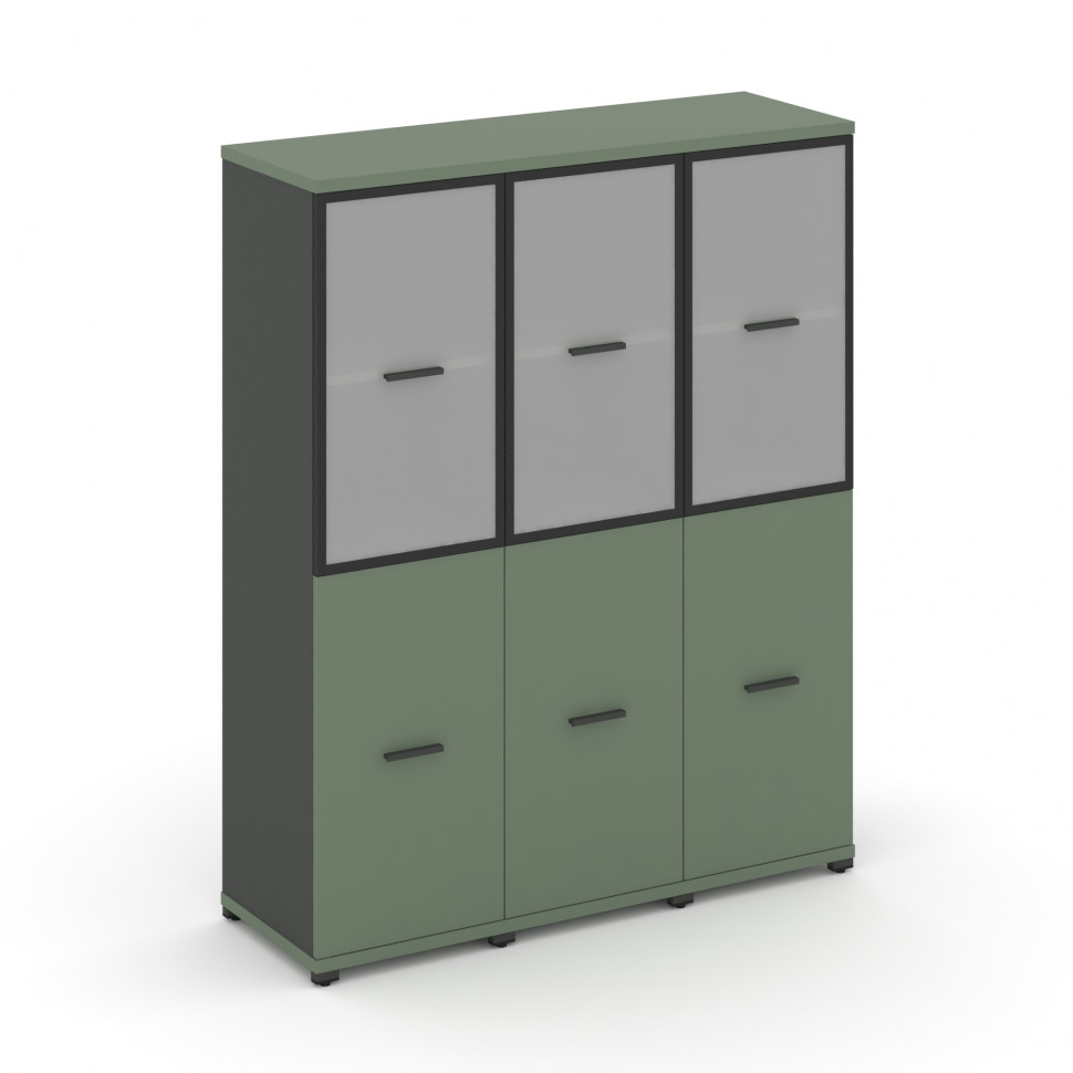 Concept Шкаф 3 узкие секции, 4 ниши CN.STU-432 RMB A Кобо/Антрацит/Металл Антрацит/Сатин 1252*420*15 Concept Шкаф 3 узкие секции, 4 ниши CN.STU-432 RMB A Кобо/Антрацит/Металл Антрацит/Сатин 1252*420*15