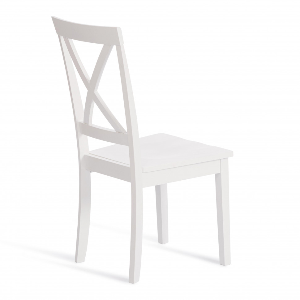 Стул GOLFI (Гольфи) / 1 шт. в упаковке дерево гевея/мдф, 44x54x95, pure white (402)