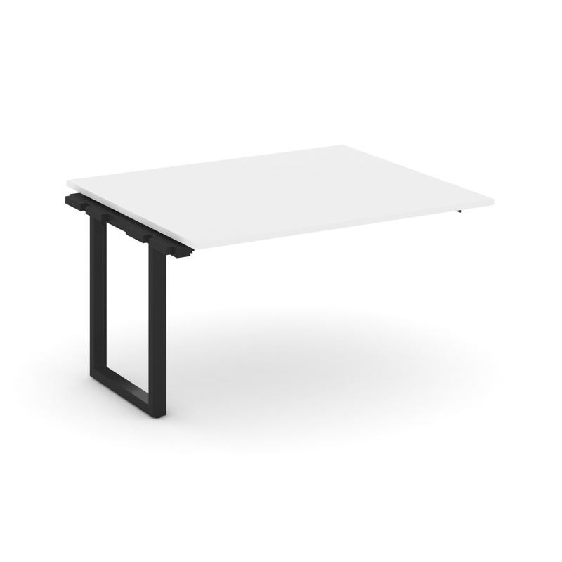 Style Project Проходной наб. элем. перег. стола SN-59O.NSPRG-032.3 Белый/Металл Черный 1180*1180*750