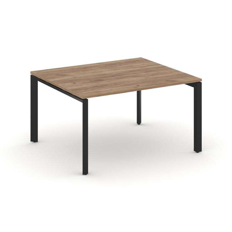 Style Project Стол переговорный SN-59P.SPRG-032.3 Дуб Табак/Металл Черный 1180*1180*750