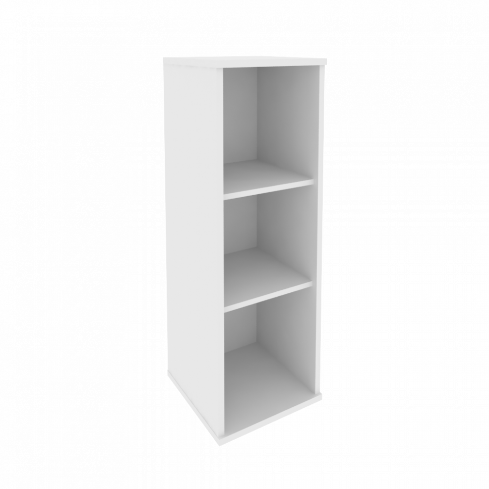 Style Стеллаж узкий Л.СУ-2 Белый 412*410*1215