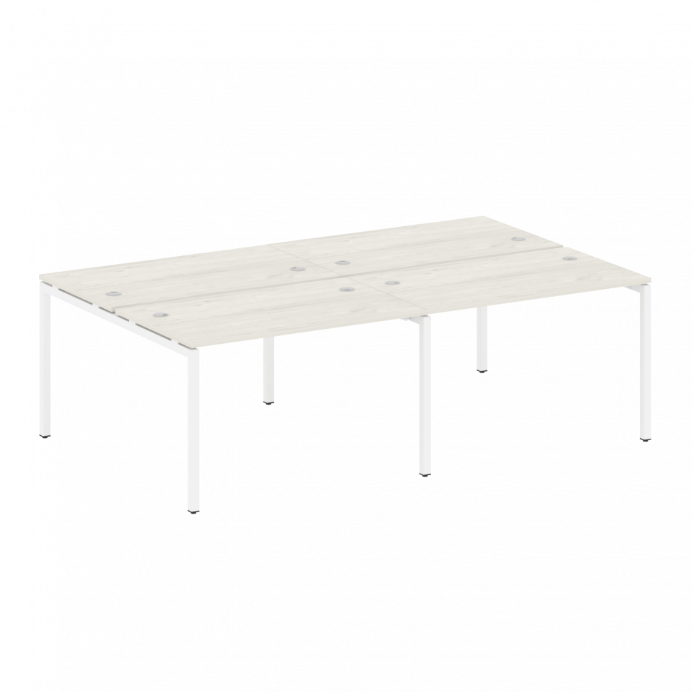 Metal System Quattro Рабочая станция на 4 места на П-образном м/к 40БП.СМ-4.2 Дуб Наварра/Металл Бел Metal System Quattro Рабочая станция на 4 места на П-образном м/к 40БП.СМ-4.2 Дуб Наварра/Металл Бел