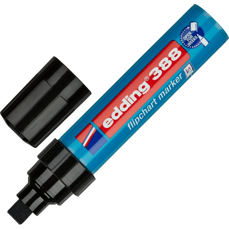 Маркер для флипчартов по бумаге EDDING E-388/001 черный 4-12 мм