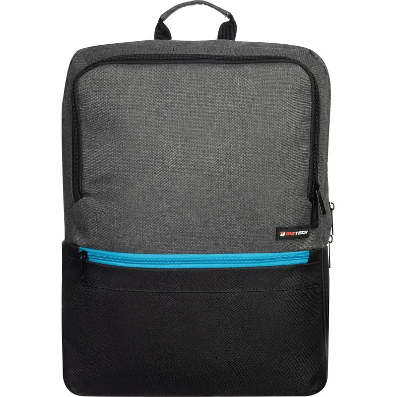Рюкзак для ноутбука BigTech Special 17.3 LBP-BT-03BKGR, черно-серый