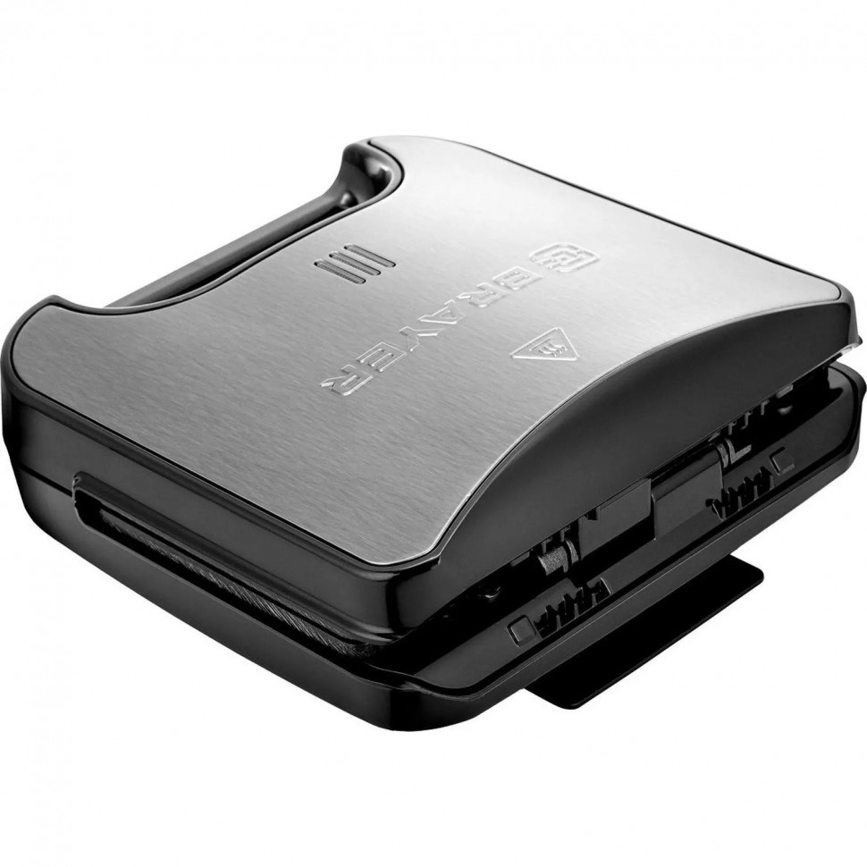 Вафельница BRAYER 2311BR,750 Вт,белг.вафли,панель 22,5x13 см,антиприг.покр