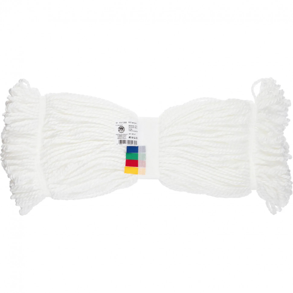 Насадка МОП кентукки , микрофибра 200 грам., белый KN1068