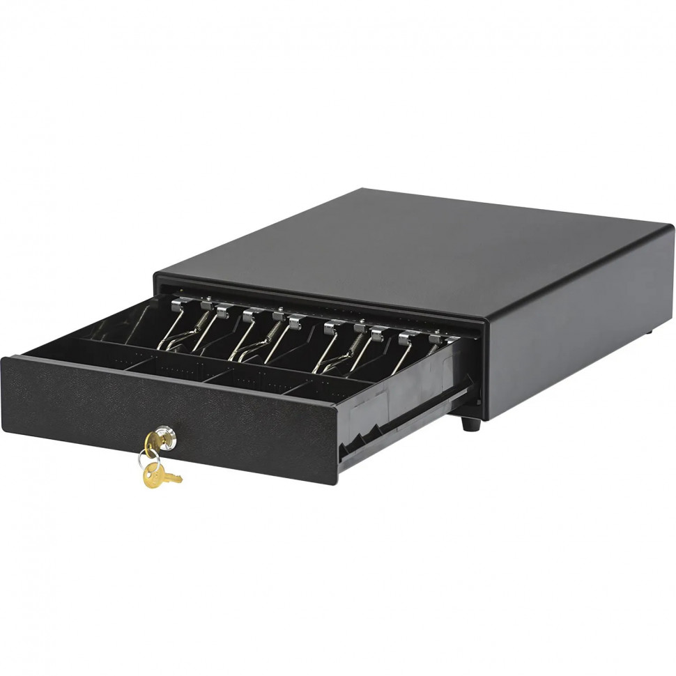 Денежный ящик АТОЛ CD-330-B черный, 330x380x90, 24V