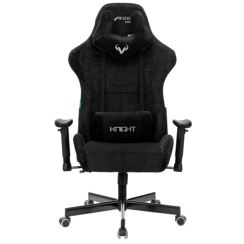 Кресло игровое Zombie Viking Knight Fabric черный Light-20 металл 1379928