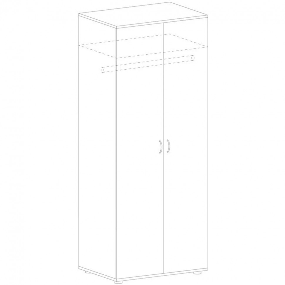 Гардероб MS_Агат глубокий АЯ-28 ясень шимо