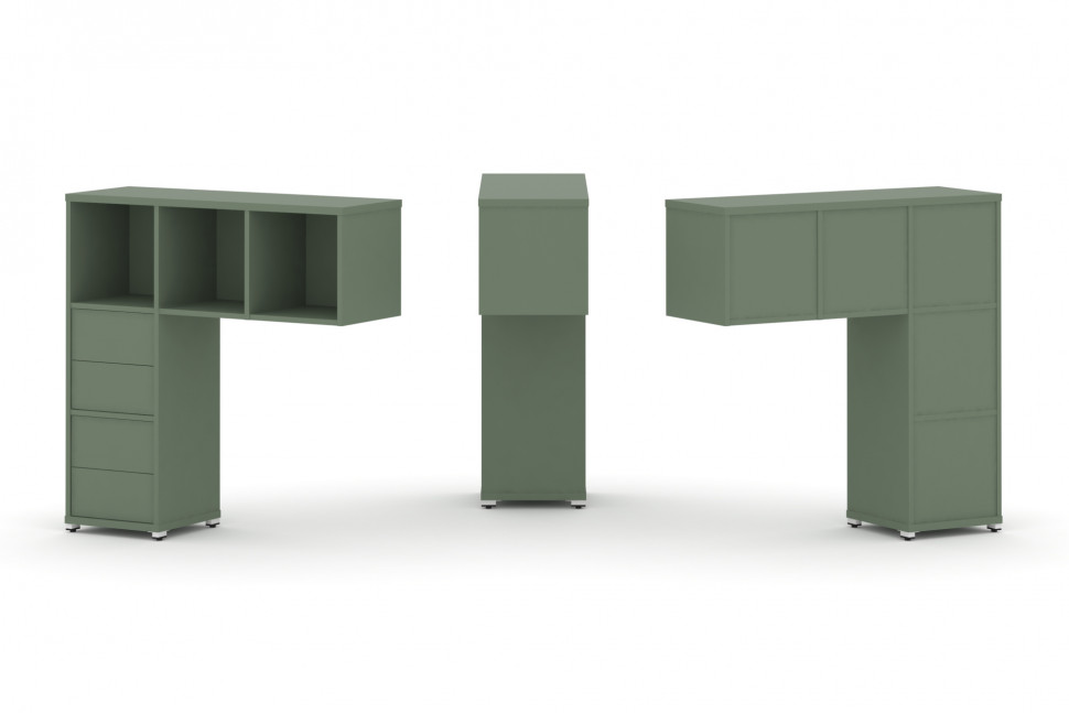 Concept Надставка низкая CN.ONN-003 Кобо/Металл Белый 1099*365*1130 Concept Надставка низкая CN.ONN-003 Кобо/Металл Белый 1099*365*1130