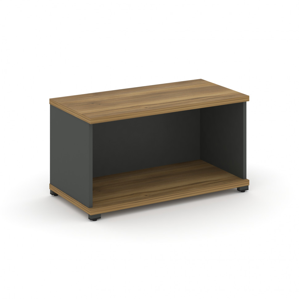 Concept Стеллаж 1 широкая секция, 1 ниша CN.STS-110 Сандал Янтарный/Антрацит/Металл Антрацит 836*420