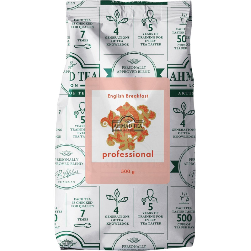 Чай Ahmad Tea Professional Английский завтрак листовой 500г 1591 Чай Ahmad Tea Professional Английский завтрак листовой 500г 1591