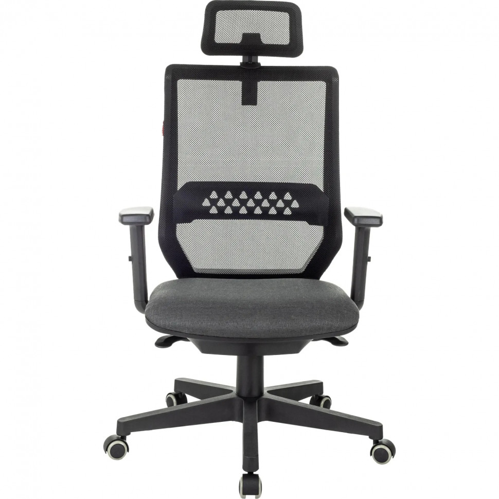 Кресло VB_EChair 663 TC-H черный TW-01 38-418 сетка/ткань