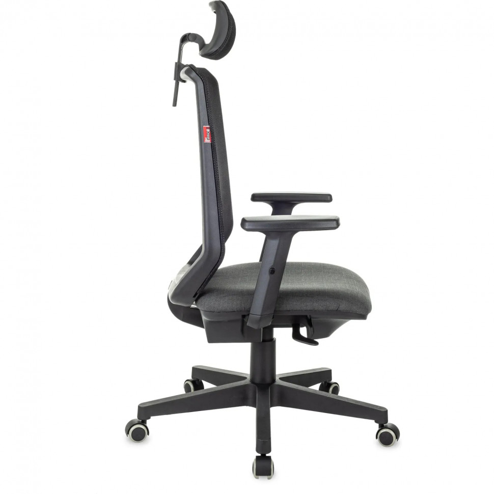 Кресло VB_EChair 663 TC-H черный TW-01 38-418 сетка/ткань
