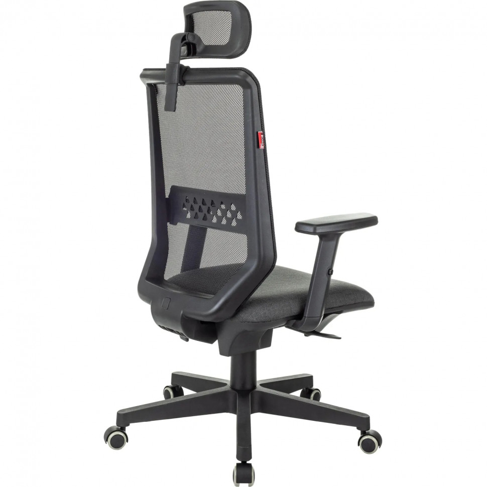 Кресло VB_EChair 663 TC-H черный TW-01 38-418 сетка/ткань