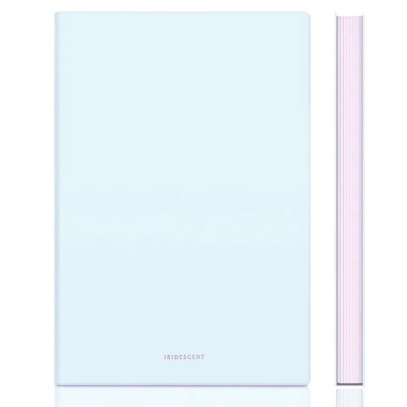 Блокнот Deli А5 96л 80 г/м твердая облож,клетка 5x5мм, голубой кожа EN140G